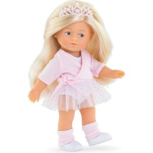 Mini Corolline Rosy Ballerina 8" Doll Set