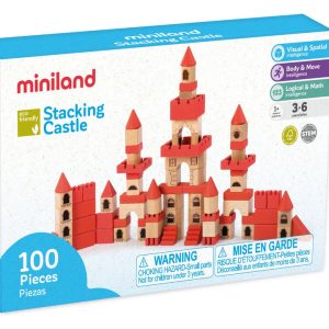 Wooden Stacking Castle