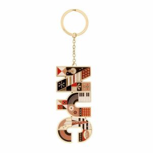 NYC Enamel Key Chain