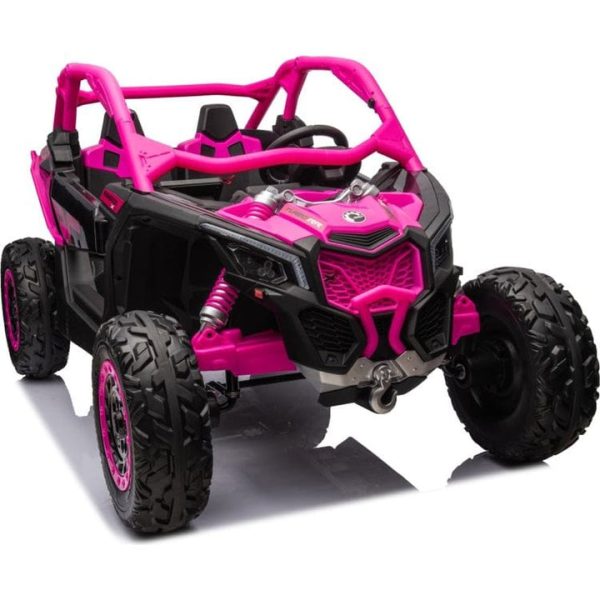 freddo-outdoor-2x24v-4x4-can-am-maverick-2-seater-ride-on-utv-pink-31275405836375_720x
