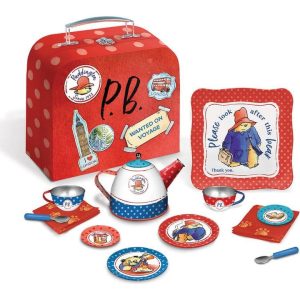 YOTTOY Paddington 14 Piece Tin Tea Set