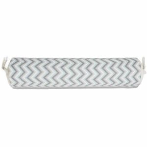 Blue/Gray Crib Footside Protector