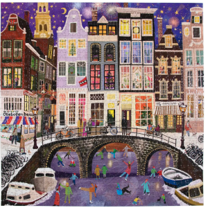 Magical Amsterdam 1000 Piece Square Jigsaw Puzzle